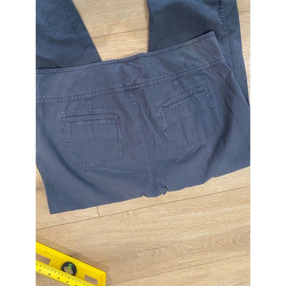 Carbon 2 Cobalt Women’s Size 10 Leeway Cotton-Linen Blend Pant Resort Relaxed - Picture 5 of 8